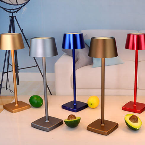 battery operated cordless table lamp rechargeble