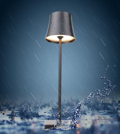waterproof IP54 cordless lamp table light